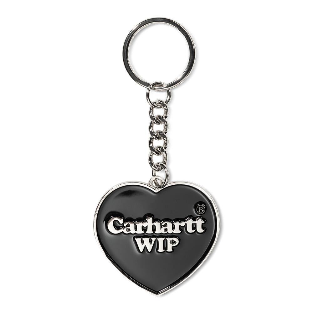 Carhartt WIP Heart Keychain - Black
