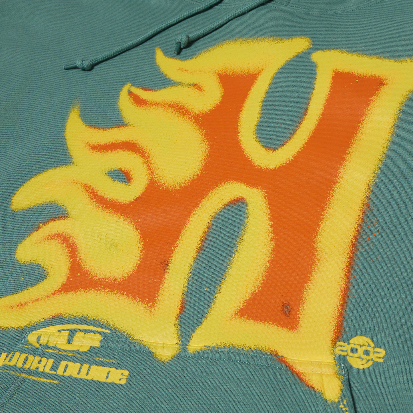 HUF Heat Wave P/O Hoodie - Sage