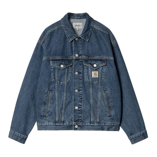 Carhartt WIP Helston Jacket - Blue Cloud Stone