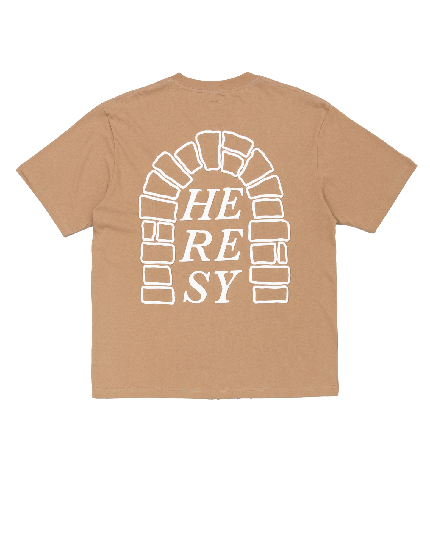 HERESY Arch Tee - Biscuit