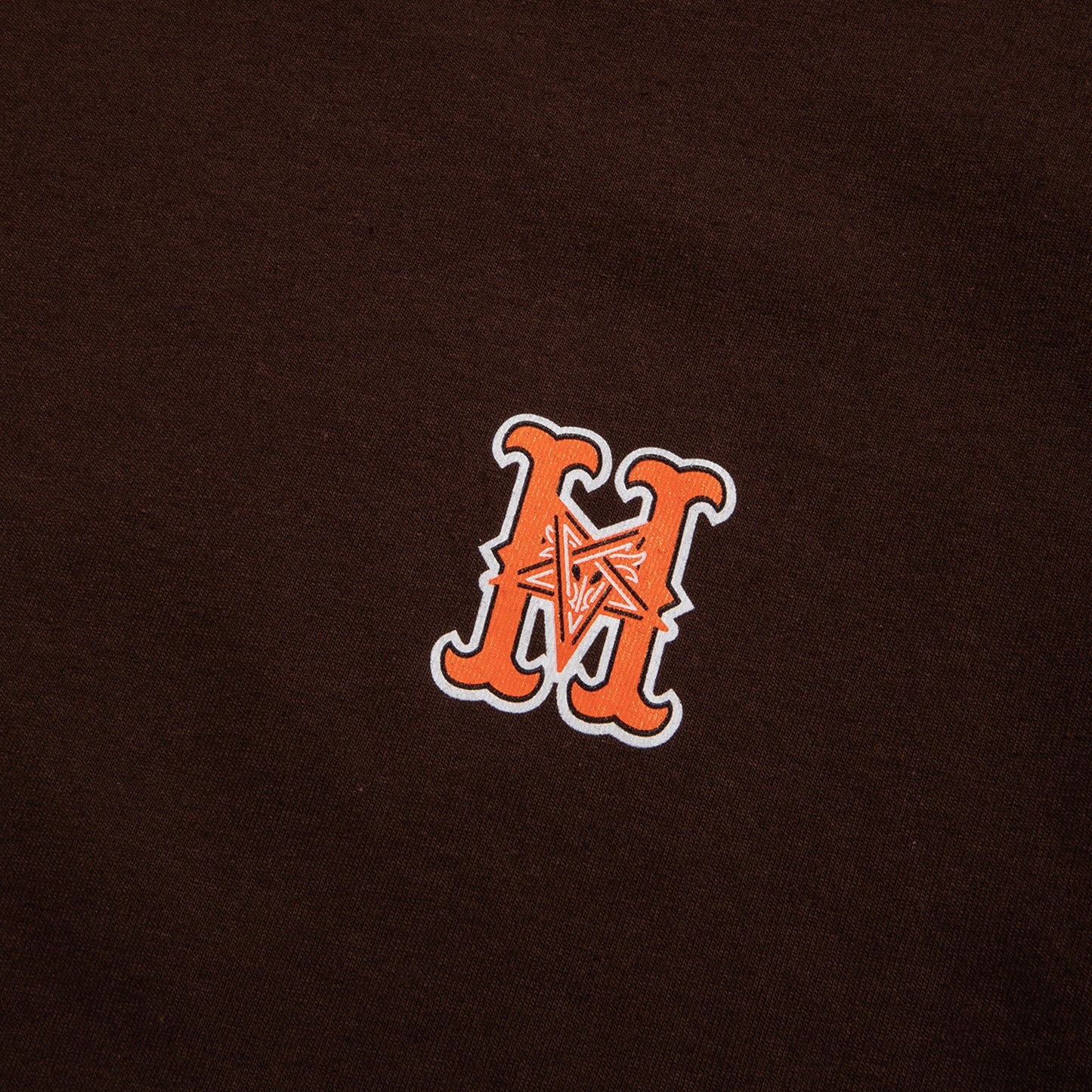 HUF x Thrasher High Point T-Shirt - Chocolate