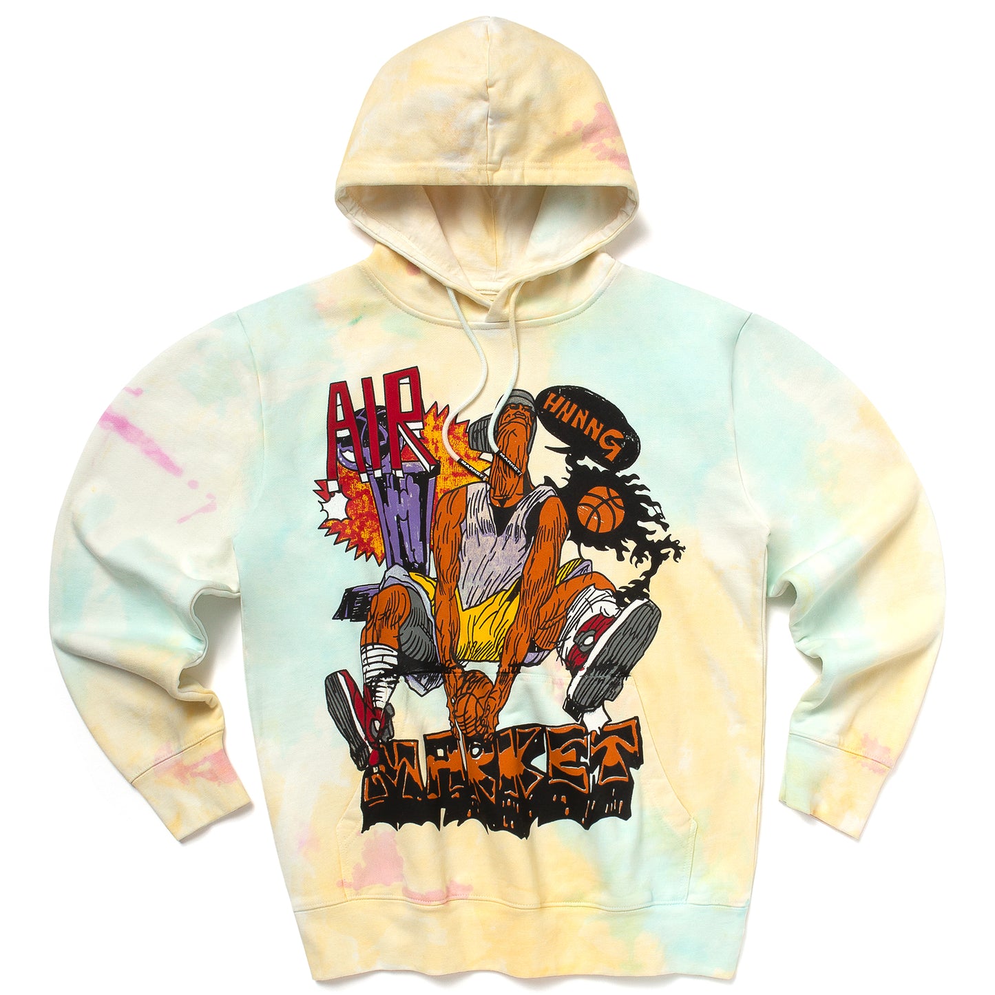 MARKET HNNNG Tie Dye Hoodie - Perry Twinkle