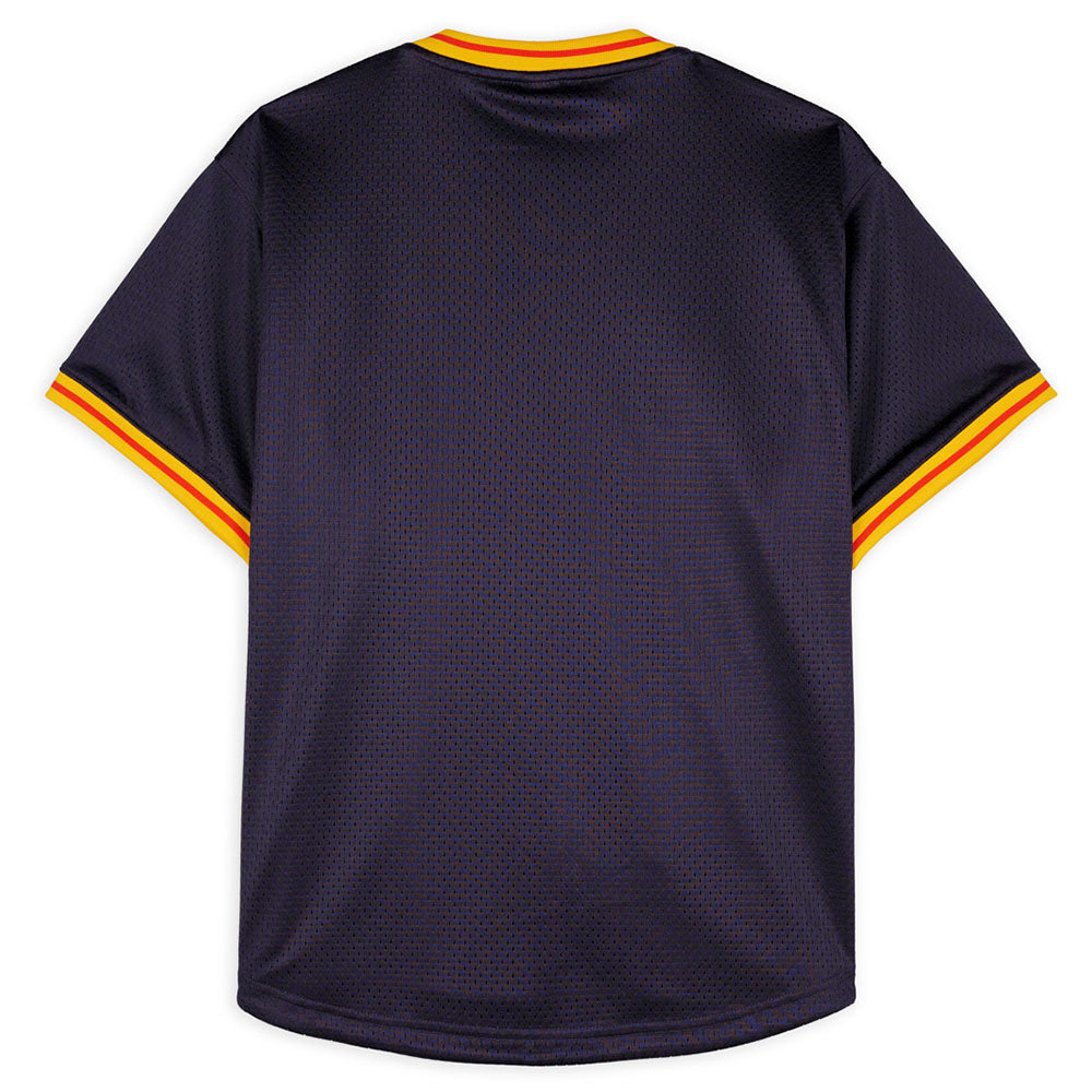 Brain Dead Homers Mesh Baseball Jersey - Navy