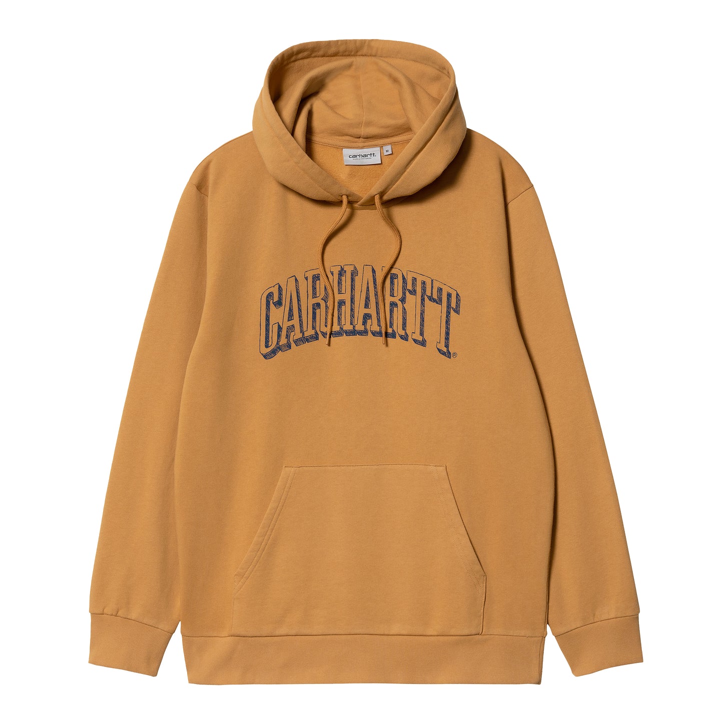 Carhartt WIP Hooded Scrawl Sweatshirt - Ochre Enzian