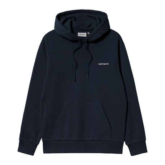 Carhartt WIP Hooded Script Embroidery Sweatshirt