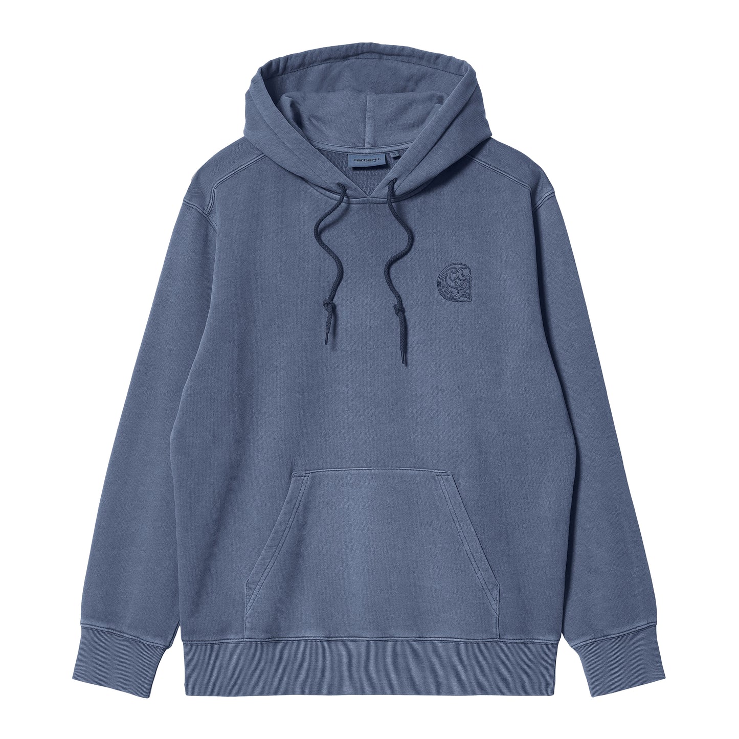 Carhartt WIP Verse Patch Hoodie - Enzian Garment Dyed