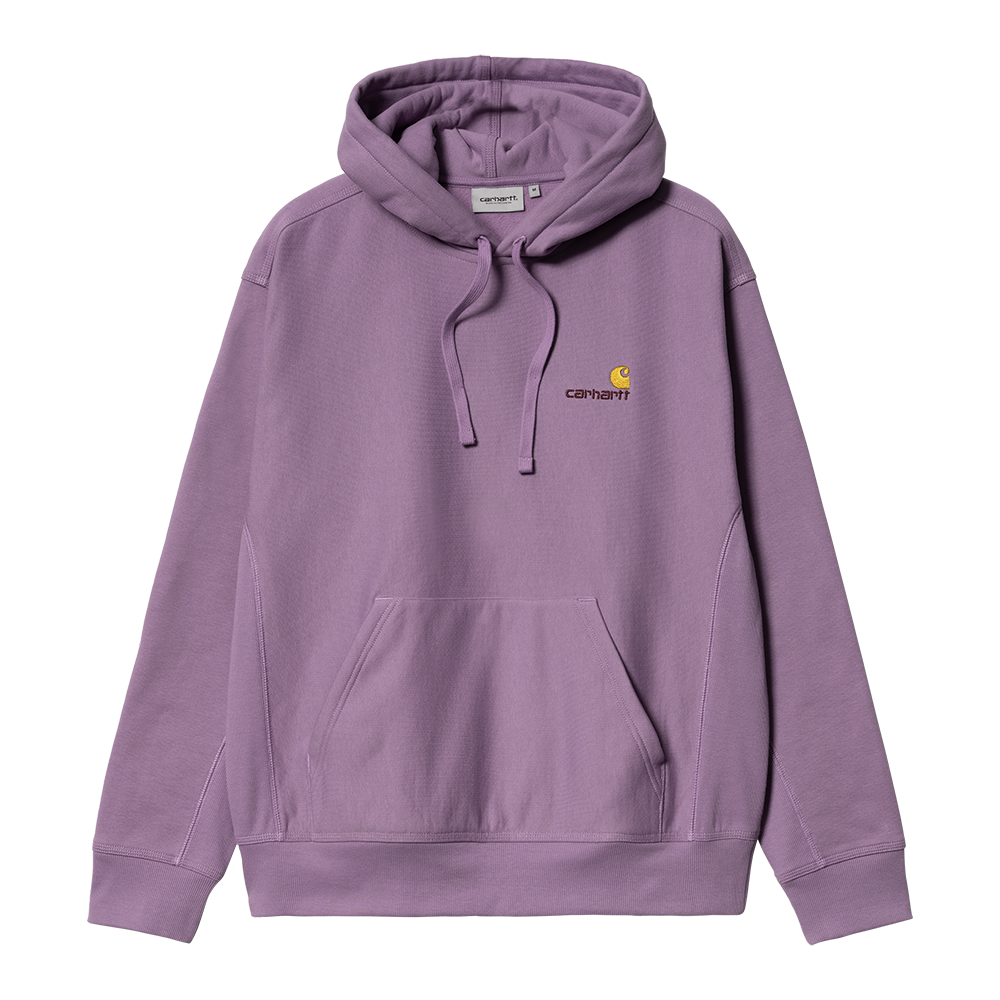Carhartt WIP Hooded American Script Sweatshirt - Violanda