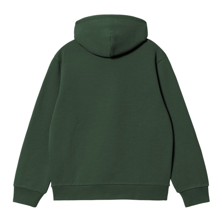 Carhartt WIP Hooded Carhartt Sweatshirt - Sycamore Tree Phlox