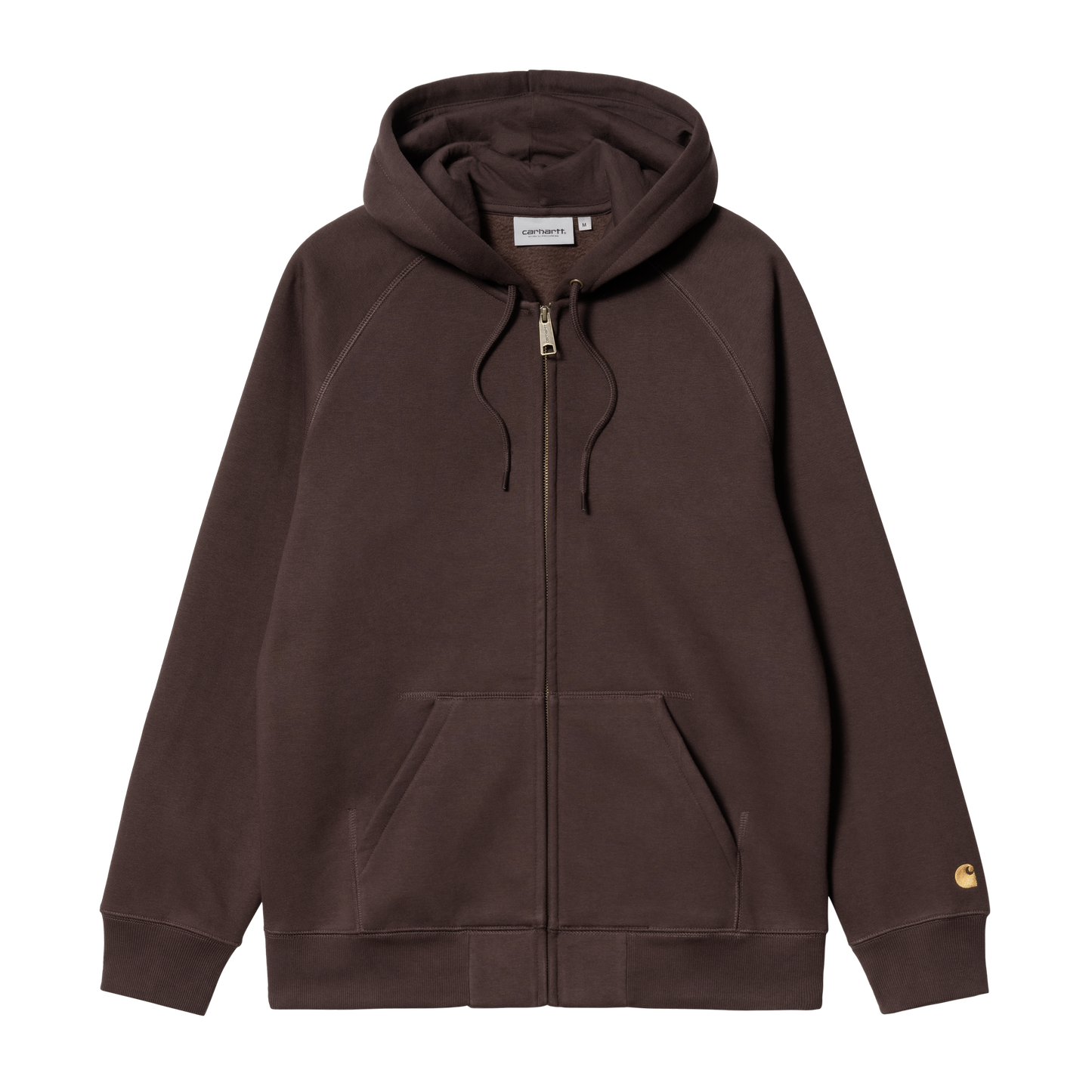 Carhartt WIP Hooded Chase Jacket - Dark Umber Gold