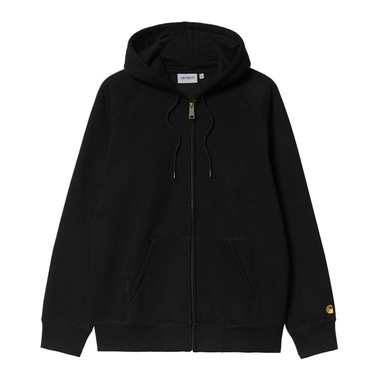Carhartt WIP Hooded Chase Jacket - Black Gold