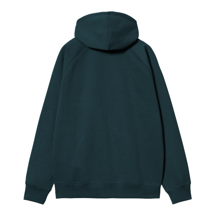 Carhartt WIP Hooded Chase Jacket - Duck Blue Gold