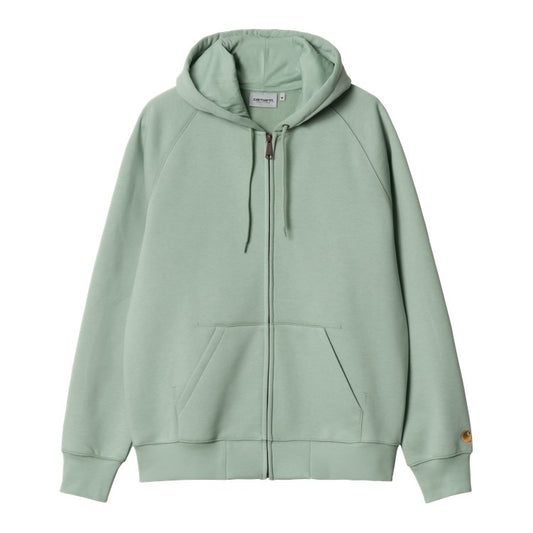 Carhartt WIP Hooded Chase Jacket - Frosted Green Gold
