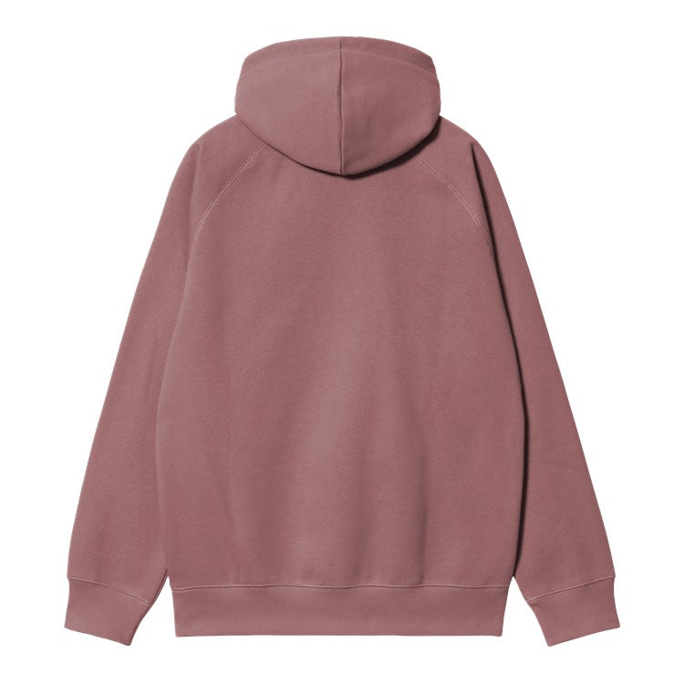 Carhartt WIP Hooded Chase Sweat - Dusky Pink Gold