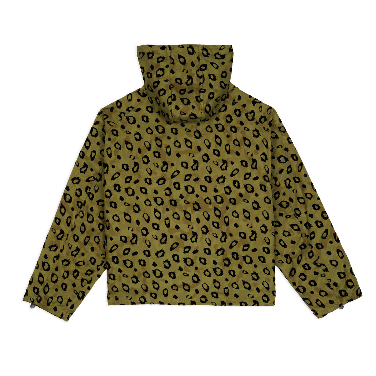 Brain Dead Hooded Chore Coat Flocked - Leopard Camo