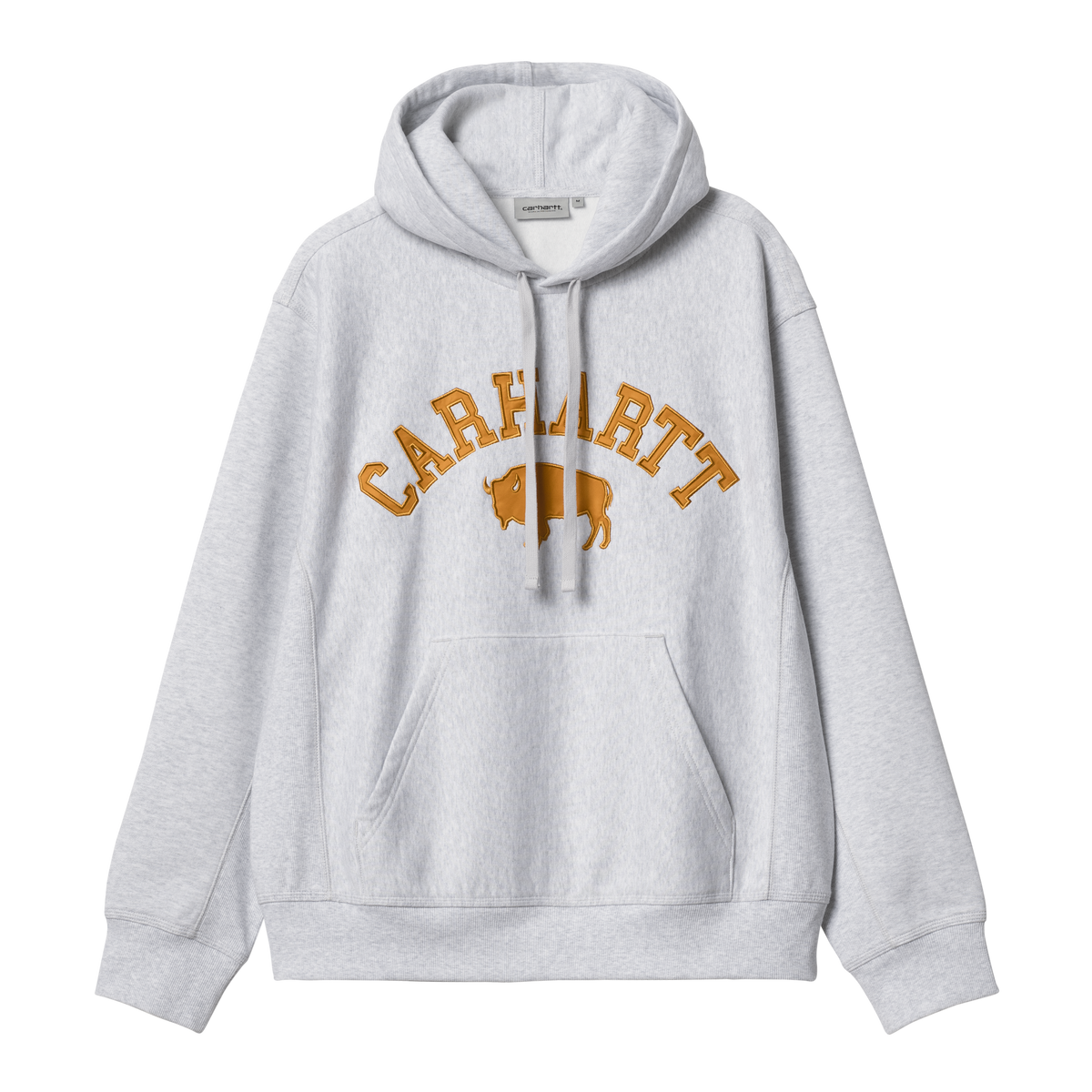 Carhartt WIP Hooded Locker Sweat - Ash Heather Brown