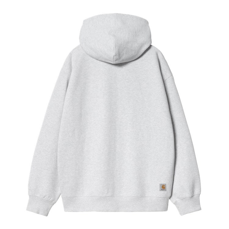 Carhartt WIP Hooded WIP Sweat Jacket - Ash Heather