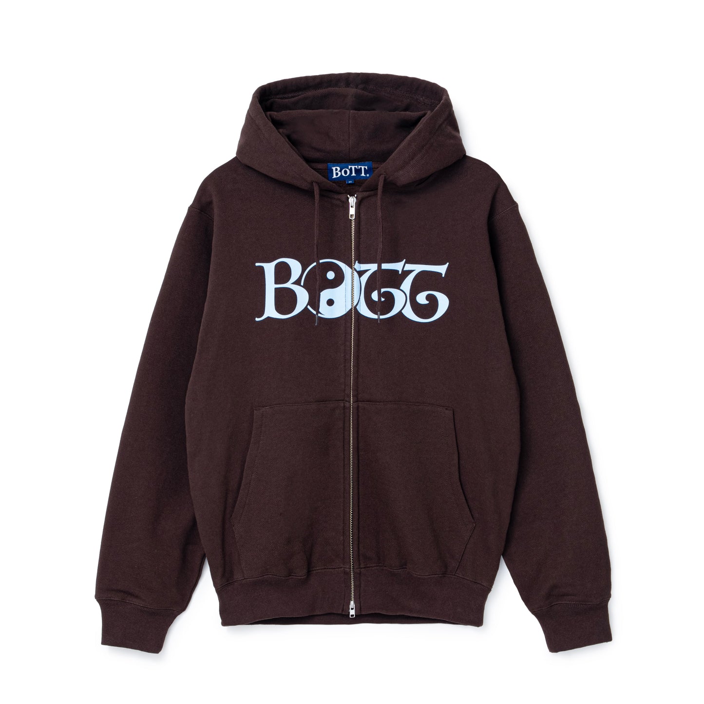 BOTT 2Y Zip Hoodie - Brown