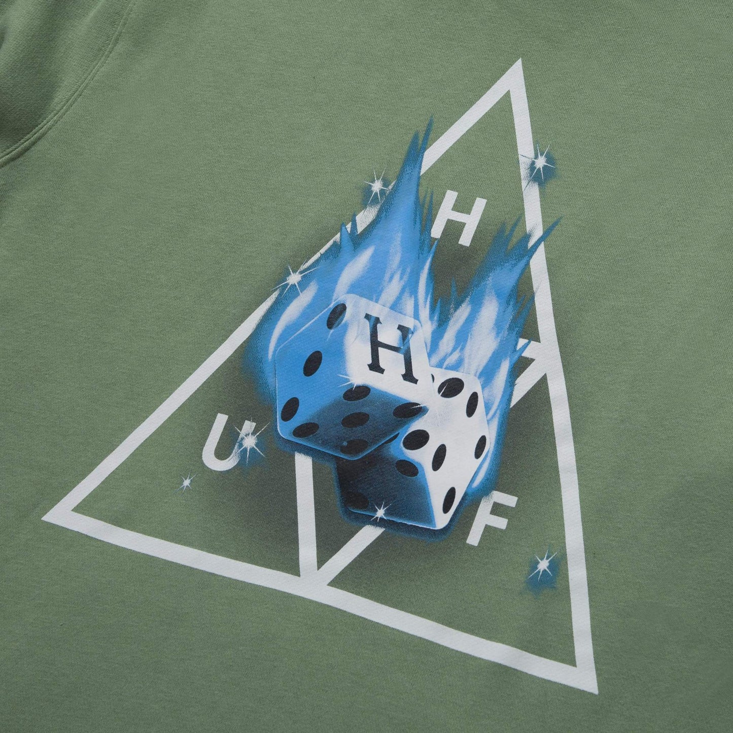 HUF Hot Dice Triple Triangle Hoodie - Black