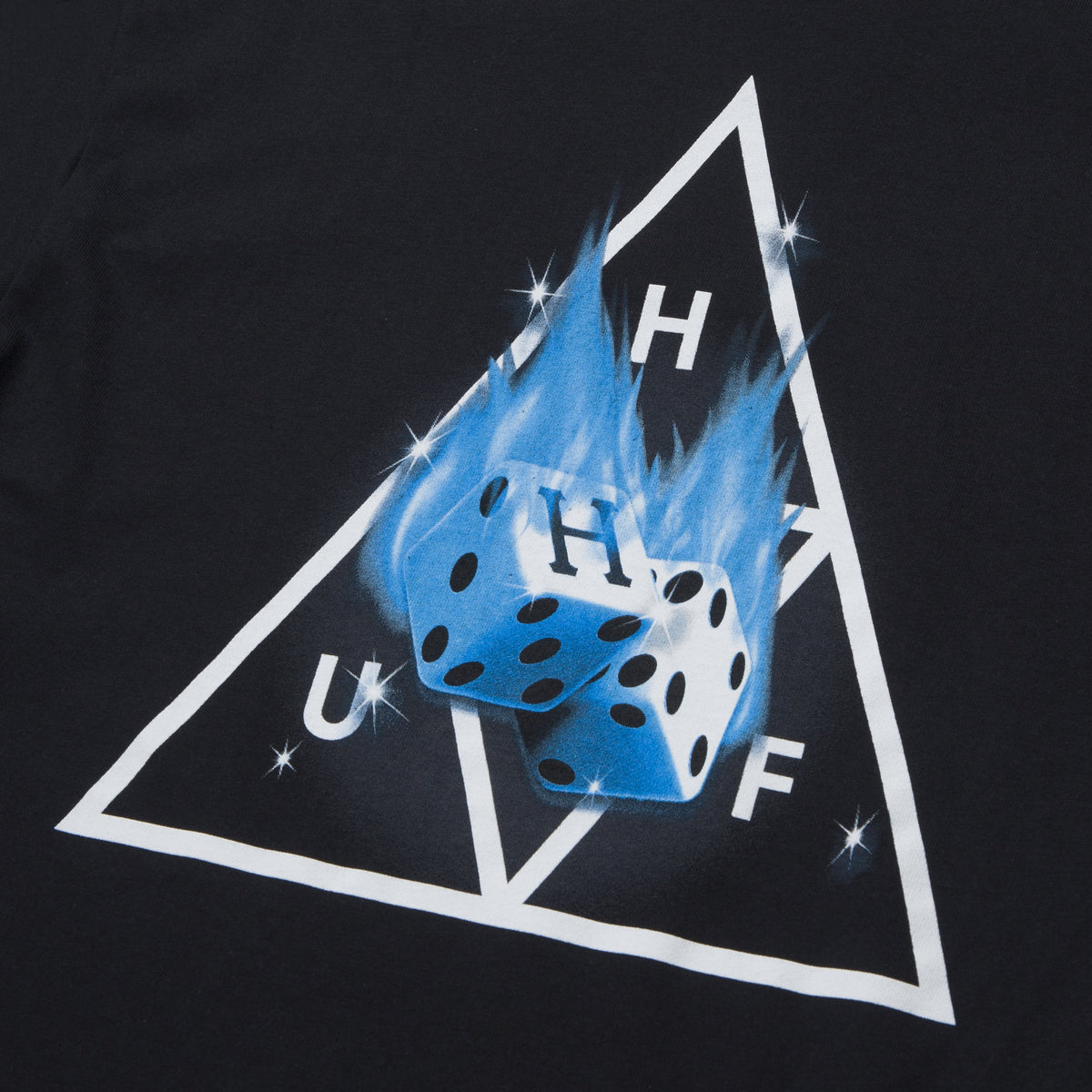HUF Hot Dice Triple Triangle T-Shirt - White