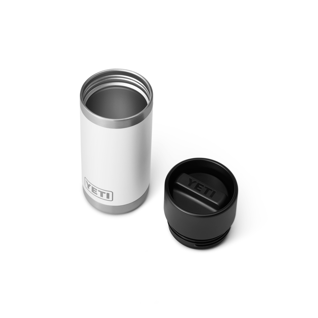 YETI Rambler 12oz Bottle With Hotshot Cap - White