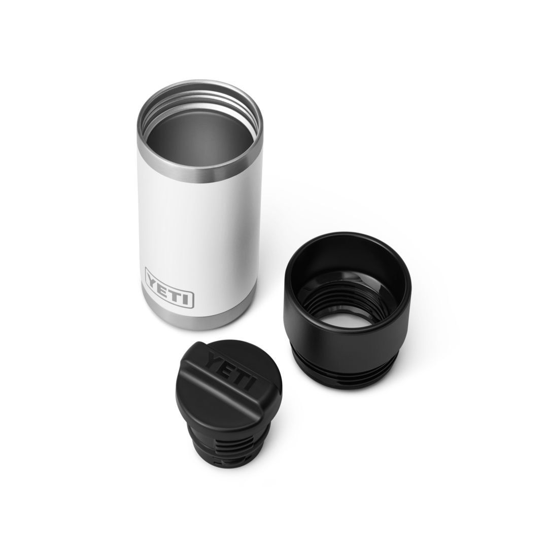 YETI Rambler 12oz Bottle With Hotshot Cap - White