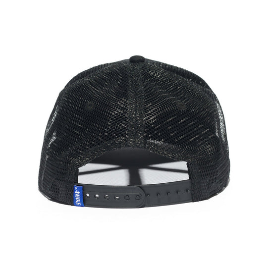 Awake NY King Patch Logo Trucker Hat - Black