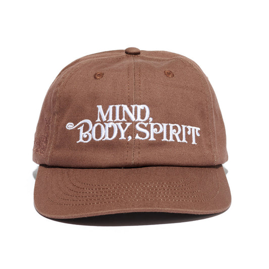 Awake NY Embroidered Mind Body Spirit 5 Panel Hat - Sienna