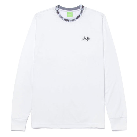 HUF Jacquard Neck LS Knit Top