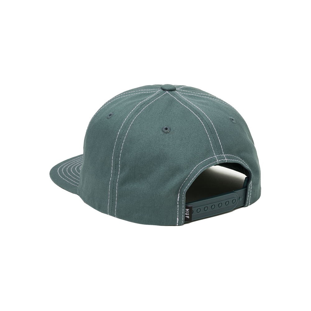 HUF Set Triple Triangle Snapback - Pine White