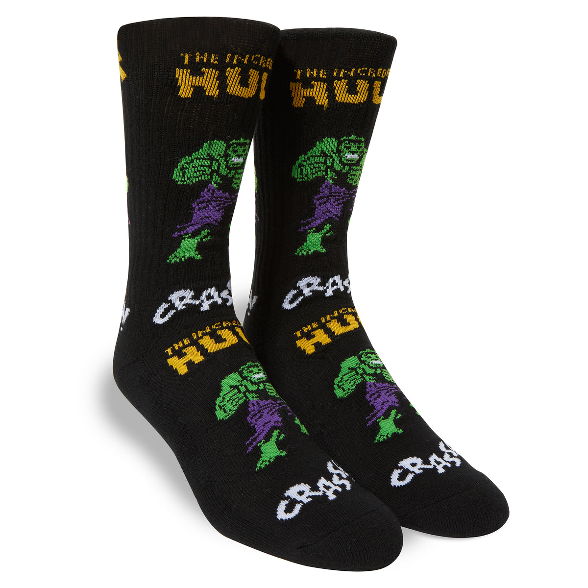 HUF Hulk Retro Crew Sock - Black