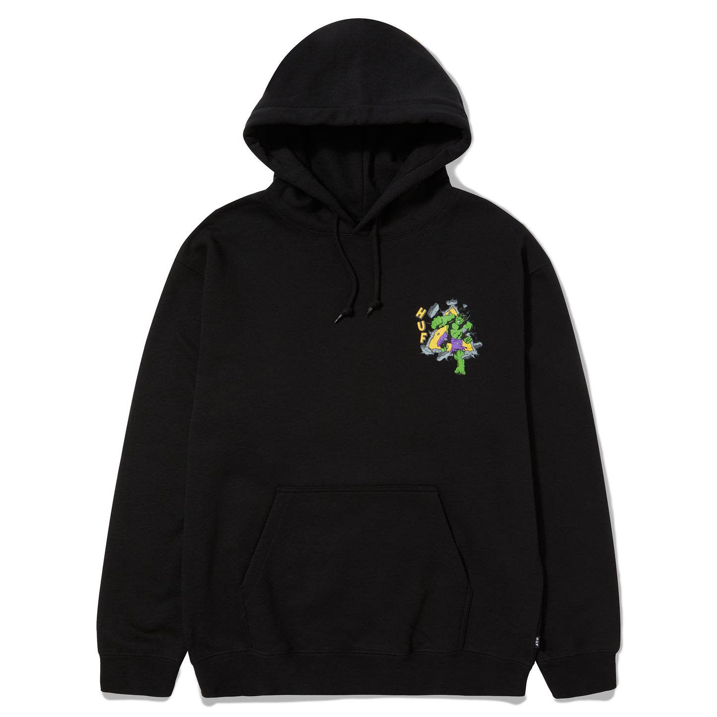 HUF x Hulk Triple Triangle Hoodie - Black
