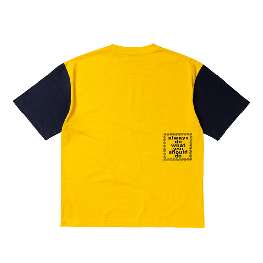 ADWYSD Human Tee - Yellow Black