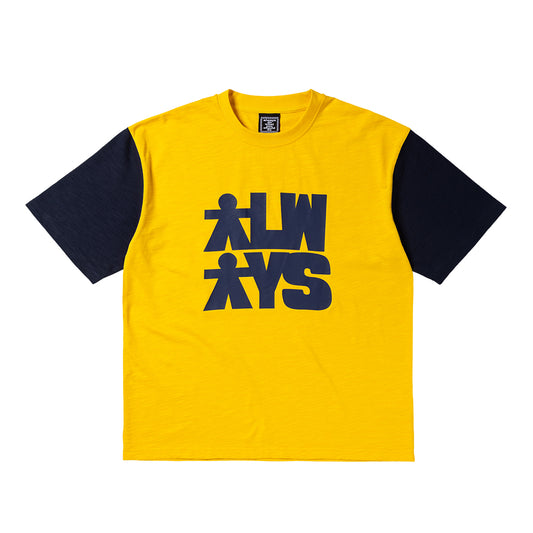 ADWYSD Human Tee - Yellow Black