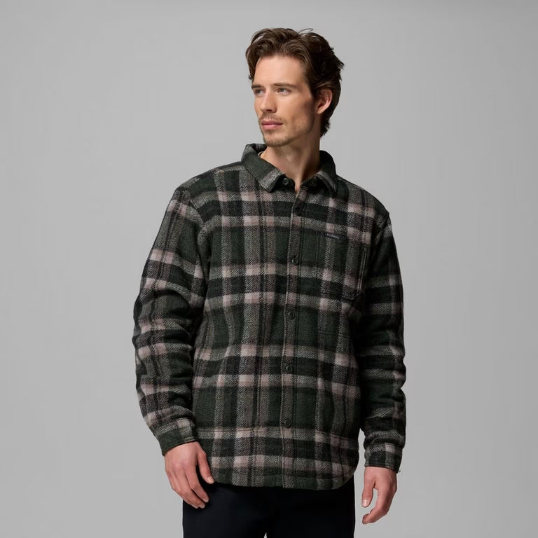 Columbia Hunter Arch Shirt Jacket - Greenscape Track