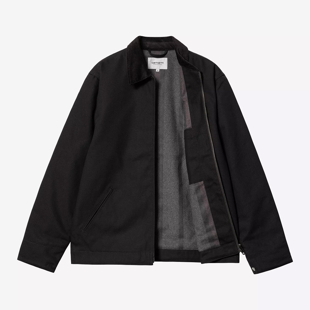 Carhartt WIP Detroit Jacket - Black Rigid