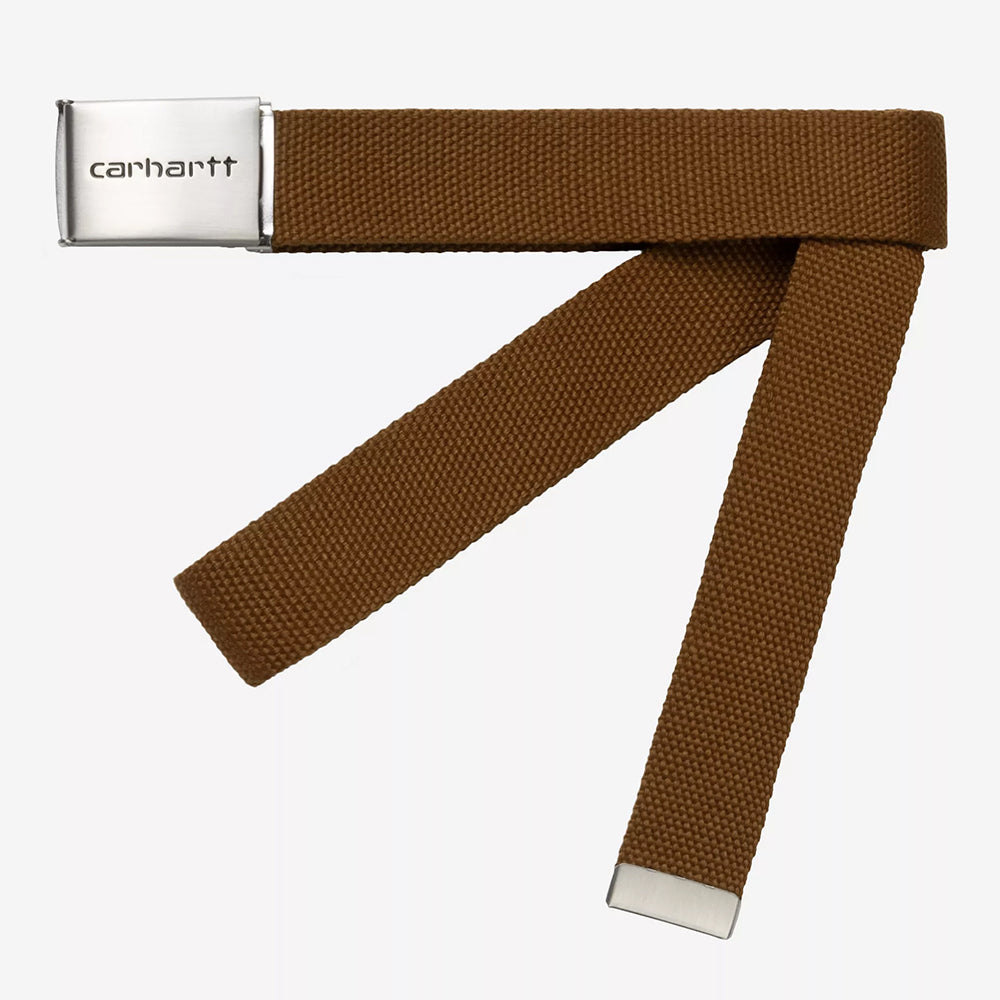 Carhartt WIP Chrome Clip Belt - Hamilton Brown