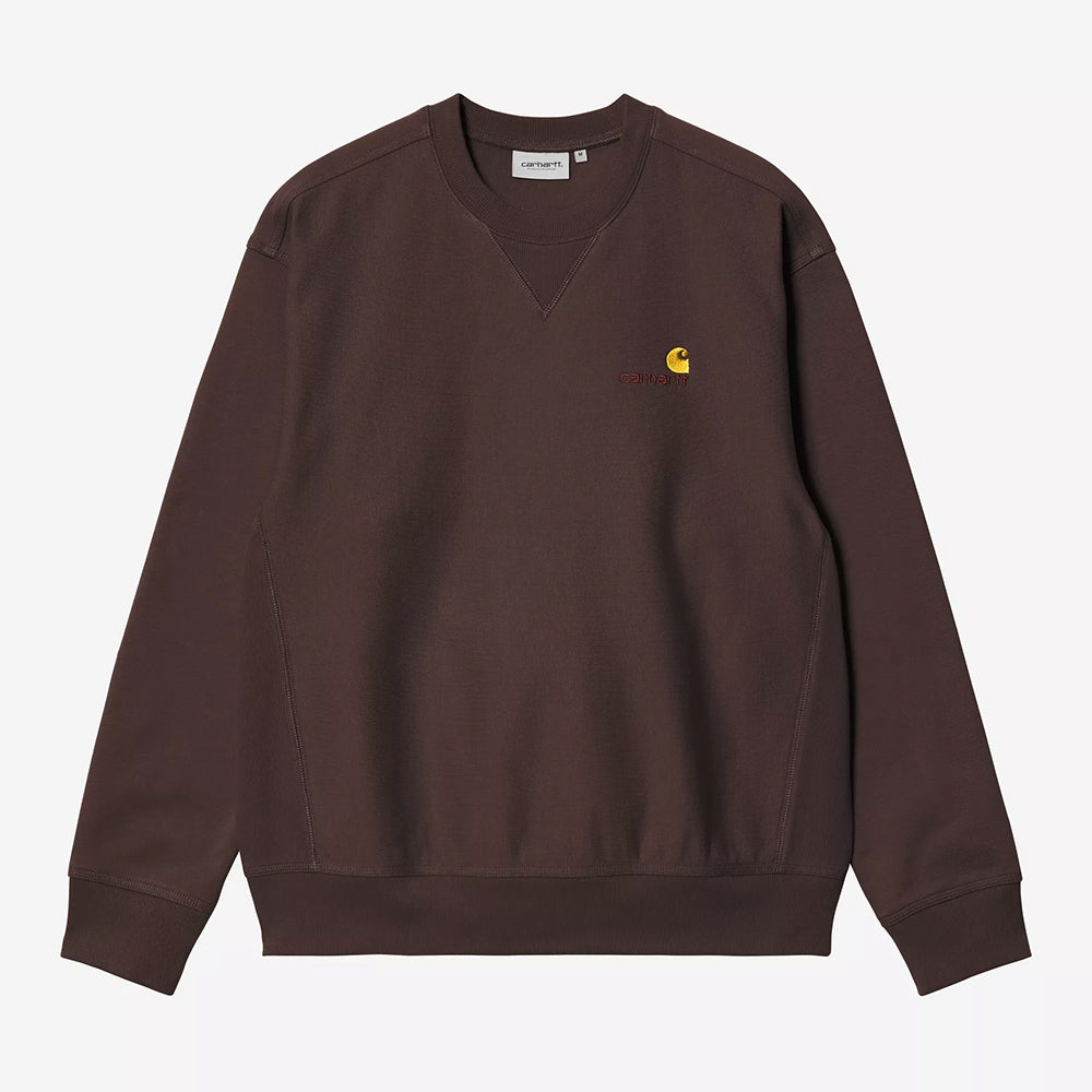Carhartt WIP American Script Sweatshirt - Palisander