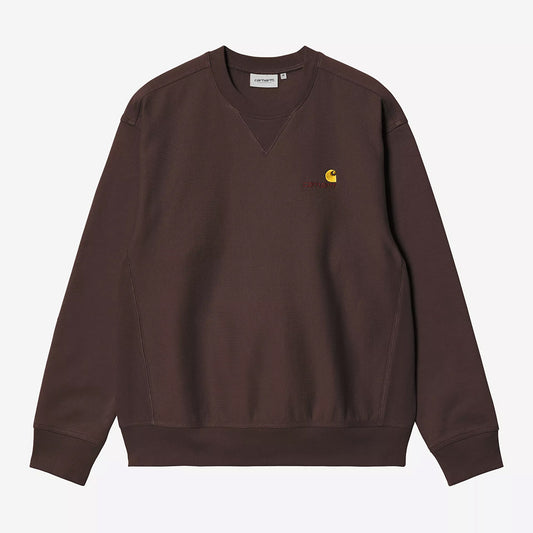 Carhartt WIP American Script Sweatshirt - Palisander