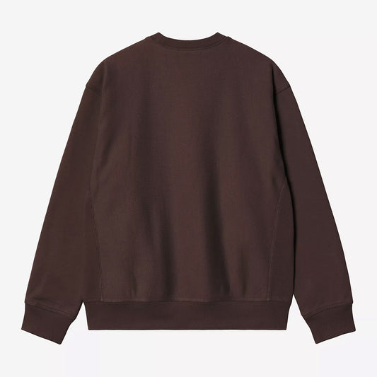 Carhartt WIP American Script Sweatshirt - Palisander