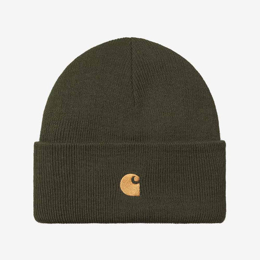 Carhartt WIP Chase Beanie - Olive Gold