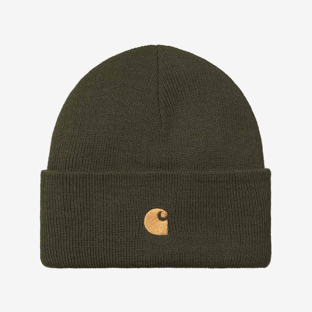 Carhartt WIP Chase Beanie - Olive Gold