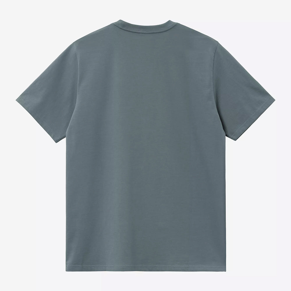 Carhartt WIP Chase T-Shirt - Cozy Blue Gold