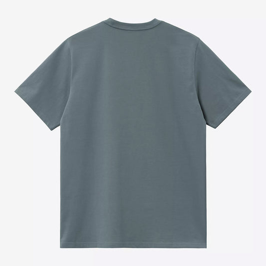 Carhartt WIP Chase T-Shirt - Cozy Blue Gold