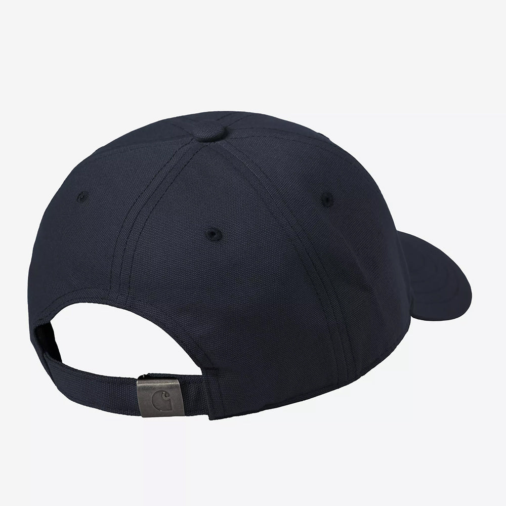 Carhartt WIP Canvas Script Cap - Deep Night Gentle Green