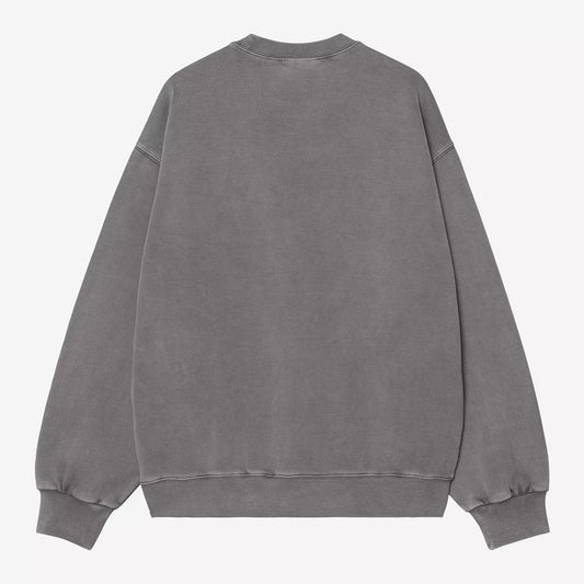 Carhartt WIP Vista Sweatshirt - Black Garment Dyed