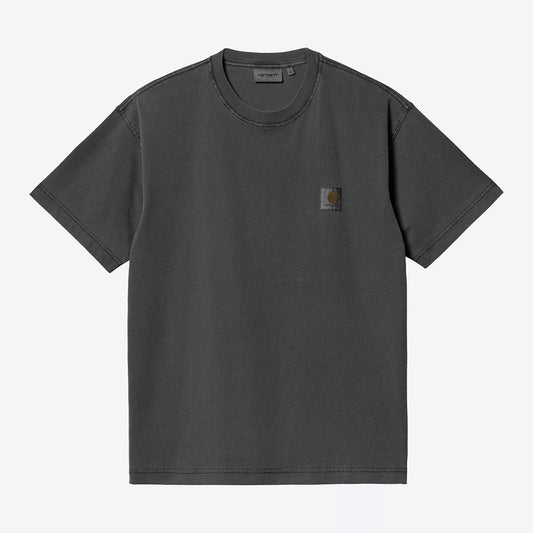 Carhartt WIP Nelson T-Shirt - Black Garment Dyed