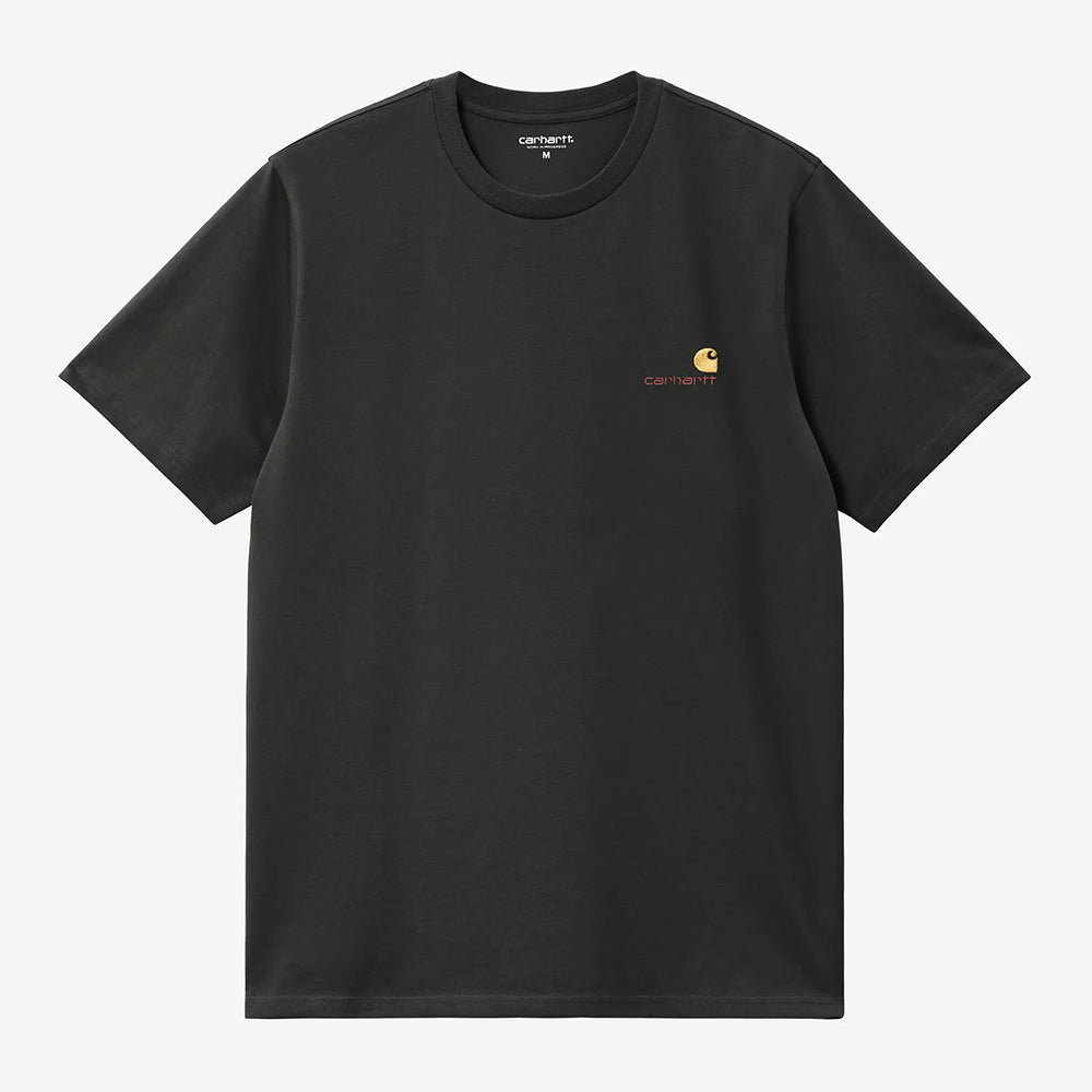 Carhartt WIP American Script T-Shirt - Raven