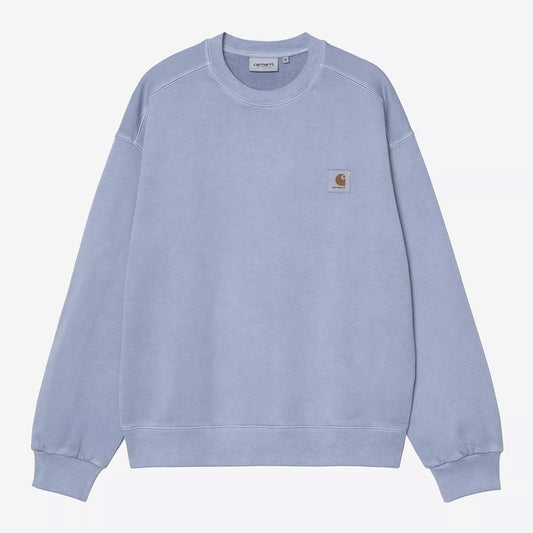 Carhartt WIP Nelson Sweatshirt - Gentle Blue Gd