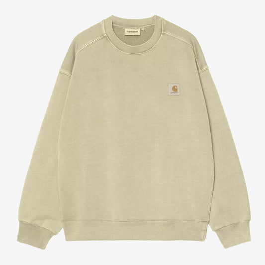 Carhartt WIP Nelson Sweatshirt - Gentle Green Gd