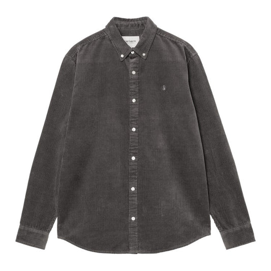 Carhartt WIP Madison Cord Shirt - Graphite Graphite